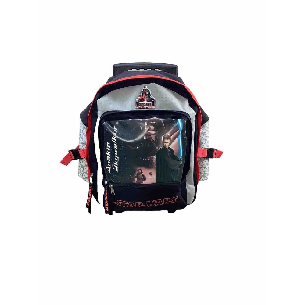 2002 Star Wars Anakin Skywalker Rolling Backpack-VERY RARE!!